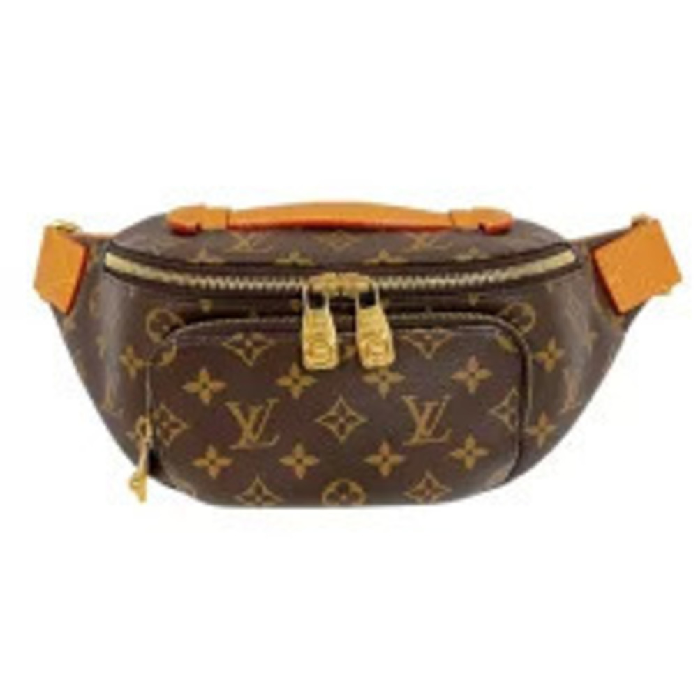 Louis Vuitton Rush Bum Bag Brown Monogram Body